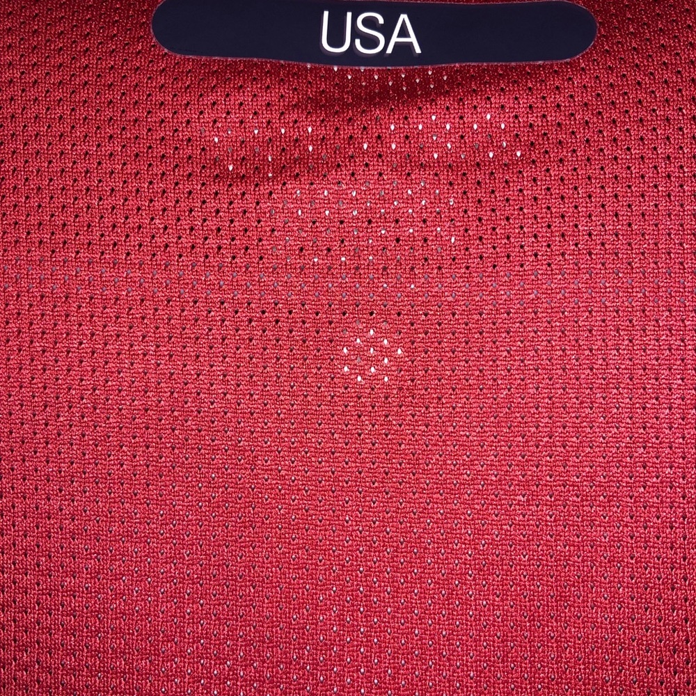 2010 USA World Cup jersey.